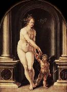 Venus and Cupid GOSSAERT, Jan (Mabuse)